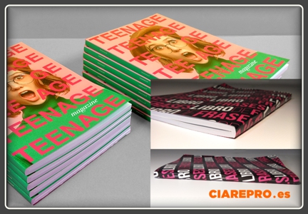 encuadernacion grapada lomo cuadrado